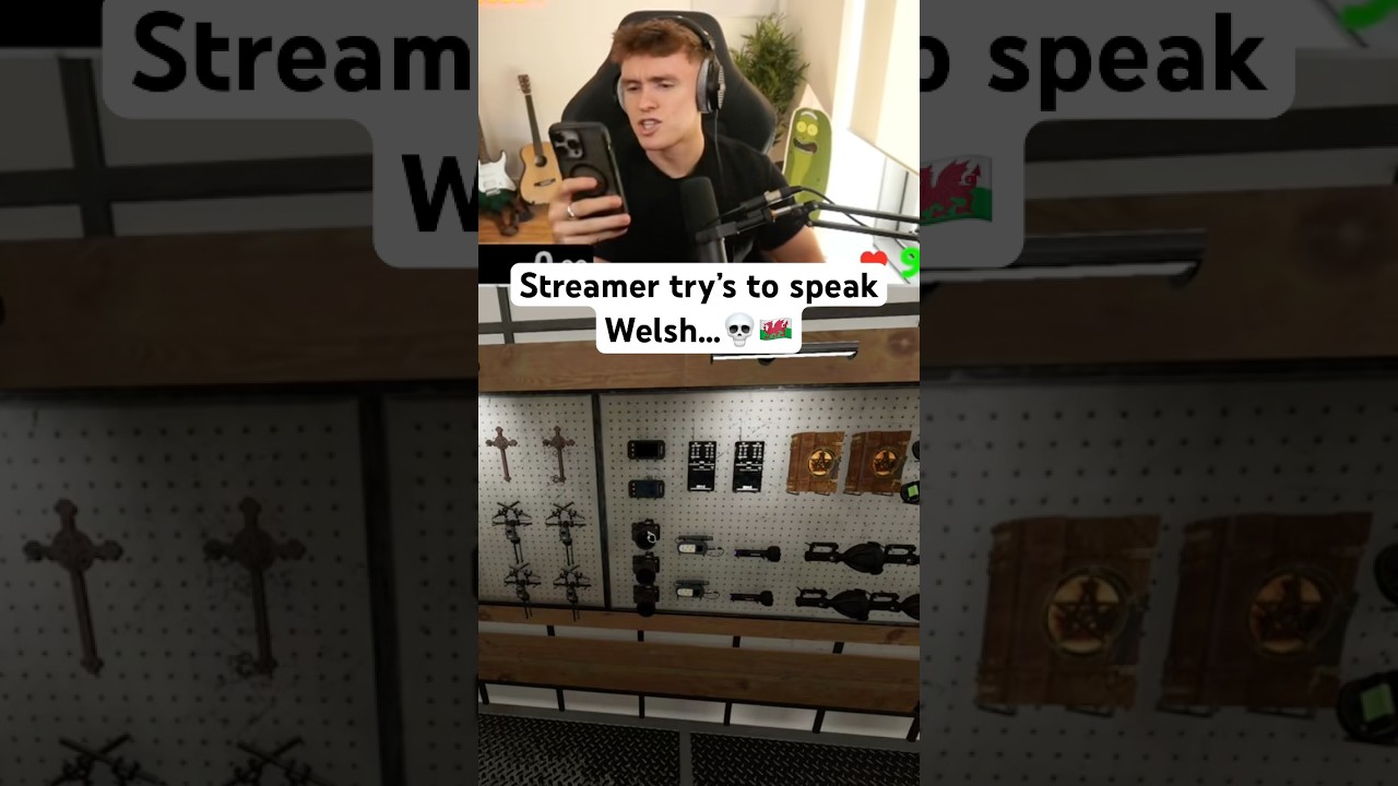 STREAMER TRY’S TO SPEAK WELSH…💀🏴󠁧󠁢󠁷󠁬󠁳󠁿 