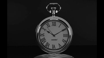 Pocket Watch 3D Product Animation