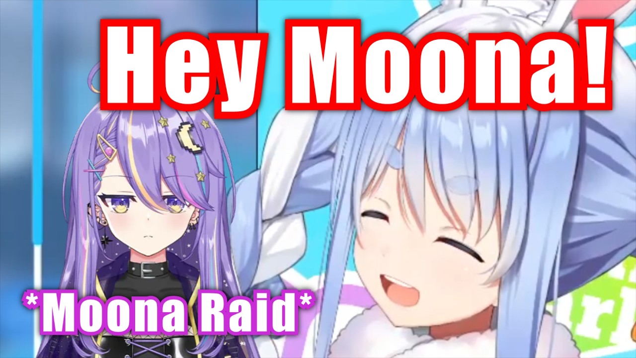 Moona Brings Pekora Luck With Her Raid【Hololive】