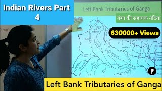 Rivers of India (भारत की नदियां) Part 4 - Left Tributaries (सहायक नदियां) of Ganga