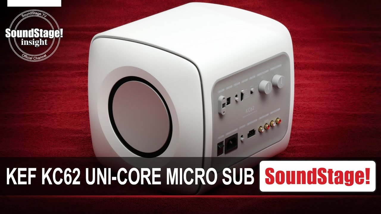KEF's KC62 Uni-Core Micro Subwoofer Explained - SoundStage