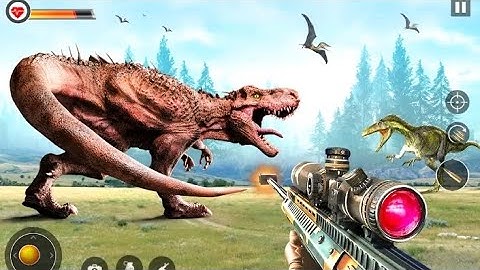 wild Dinosaur Hunting Games 3D android gameplay #3