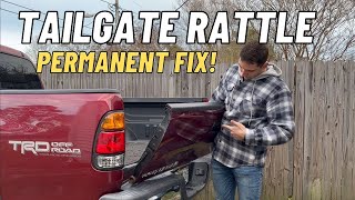First Gen Tundra tailgate rattle easy fix