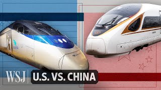 How China’s HighSpeed Rail Far Outranks the U.S | WSJ U.S. vs. China