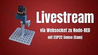 ESP32 Sense (CAM) Livestream mit Node-RED und Websockets | Echtzeit-Kommunikationsprotokoll | 2/2