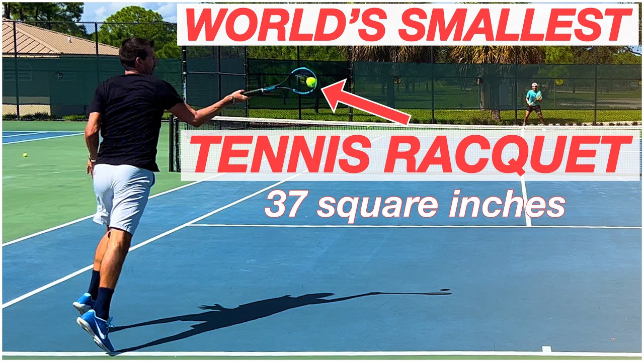 Play Testing the WORLDS SMALLEST RACQUET Functional Tennis Saber