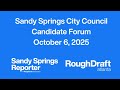 Sandy Springs City Council Candidate Forum District 4