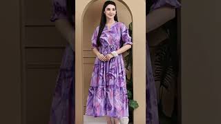 korian frocks for girls 😍😍..#@DressDiariesTelugu