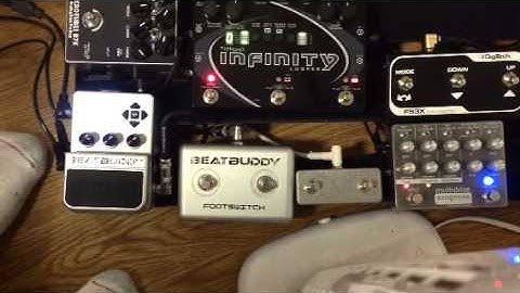 Beat Buddy and Infinity Looper test and sync issues part 1