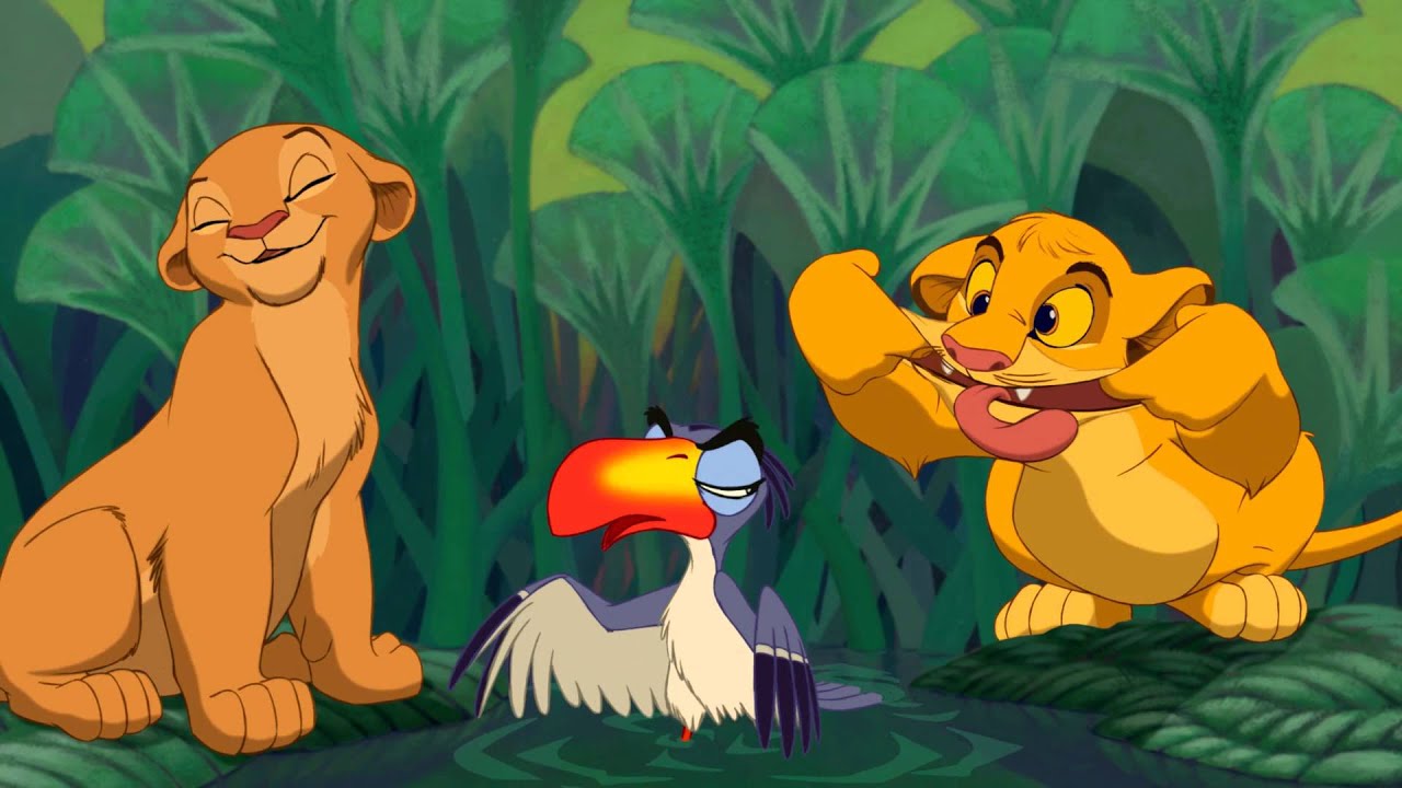 Hd The Lion King I Just Can T Wait To Be King Russian Version Youtube