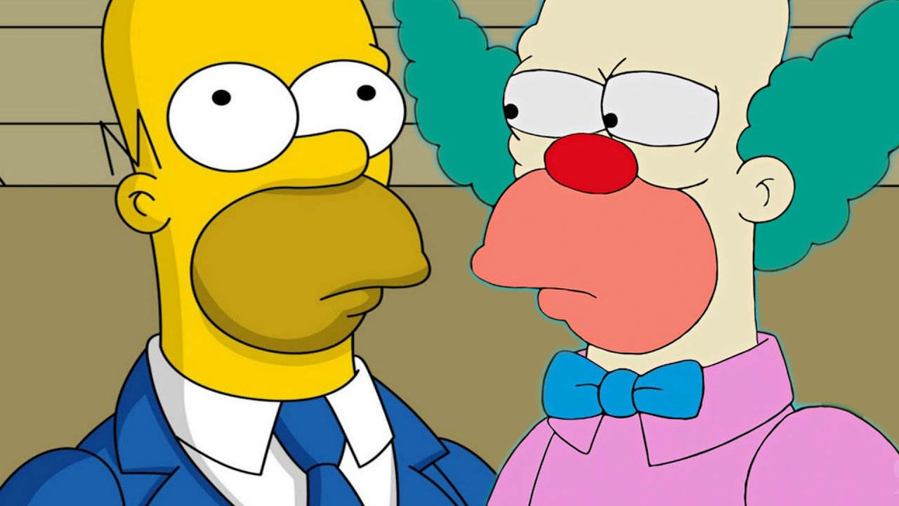 The Simpsons Original Twist Revealed Homer Was Krusty Youtube - krusty the clown roblox