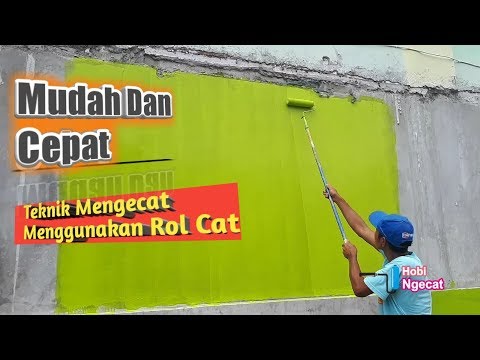 Cara Mengecat Dinding Menggunakan Roll Cat - Cukup Belajar 8 Menit Langsung Bisa