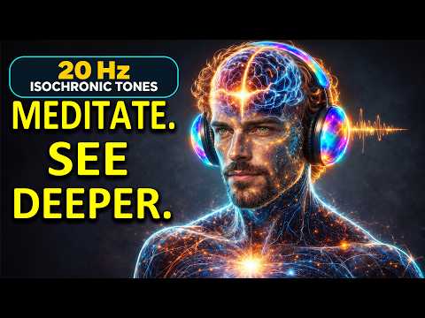 The Observer State | Hemi-Sync Inspired Meditation | 20 Hz Beta Isochronic Tones
