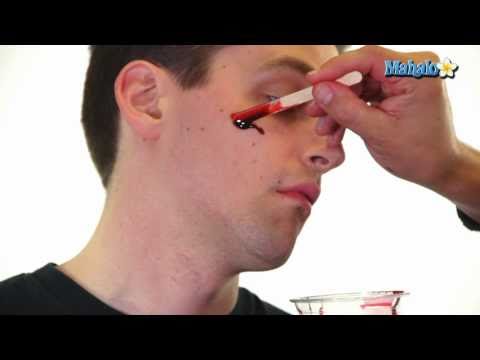 Zombie Makeup - How to Make Fake Blood