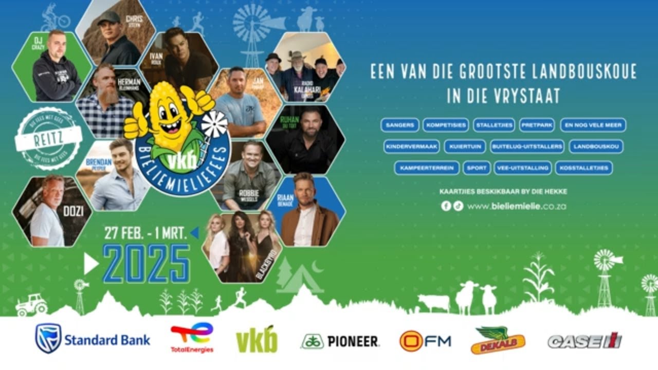 Wat kan jy verwag om alles te sien by die VKB Bieliemieliefees vanjaar?