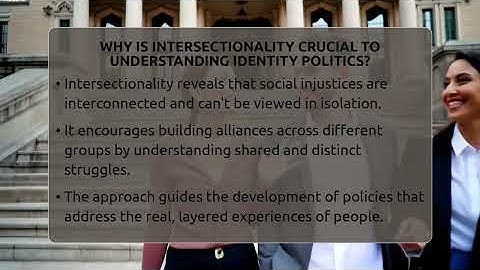 Why Is Intersectionality Crucial To Understanding Identity Politics? - Making Politics Simple