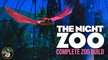 I Built a Nocturnal Zoo in Planet Zoo! | Moonlight World Supercut