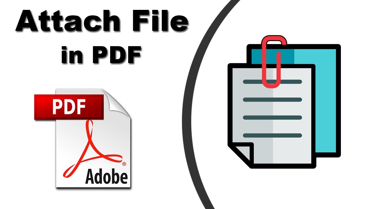 How to Attach File in PDF with Adobe Acrobat Pro 2020 - YouTube