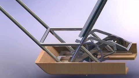 manual rice transplanter animation