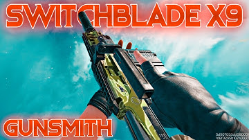 SWITCHBLADE X9 Gunsmith No Recoil | Switchblade X9 Class Setup No Recoil Fast ADS | Switchblade X9
