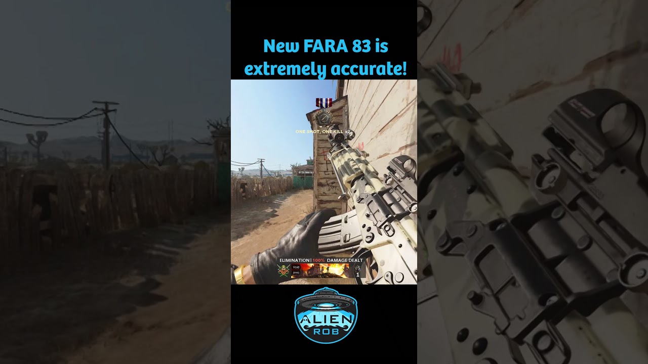 New FARA 83 is extremely accurate! Call of Duty Cold War Season 2