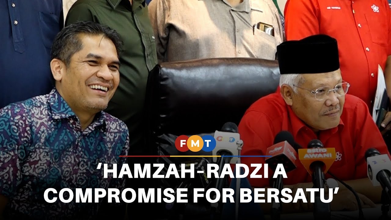 Hamzah-Radzi pairing an amicable compromise for Bersatu, says analyst