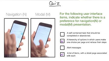 Modal Presentation vs Navigation - UIKit Fundamentals