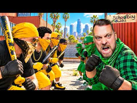 GROVE STREET vs VAGOS v Schoolboy Runaway v Minecraft ( GANG ) #5