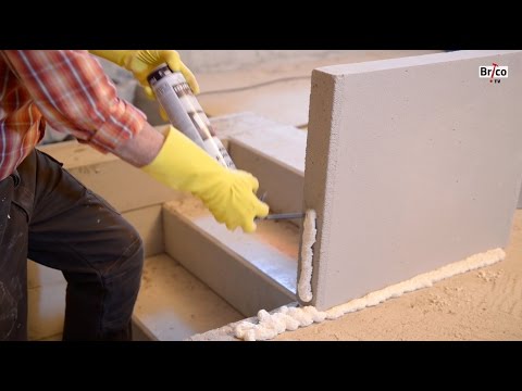 Vidéo: Adhésif Pour Blocs : Compositions Pour Dalles à Rainure Et Languette Et Dalles De Béton Cellulaire, Consommation Au M2, Mousse Adhésive Pour Blocs