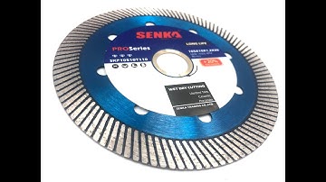 Lưỡi Cắt Kim cương Đa năng Xanh Senka Răng Nhuyễn 105mm Siêu mỏng 1.2 ly Chuyên Cắt Gạch Men