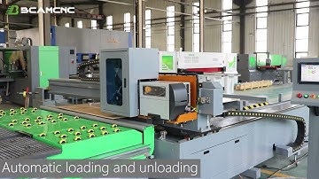 CNC Router With Automatic Loading And Unloading  BCM2130EA