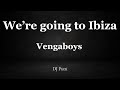 We Re Going To Ibiza Instrumental Vengaboys We Re Going To Ibiza Instrumental Vengaboys