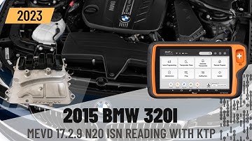 Reading MEVD17.2.9 ISN with KEY TOOL PLUS/BOSCH ECU ADAPTER/ N20
