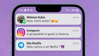 Como Tener NOTIFICACIONES de IPHONE en ANDROID 2024