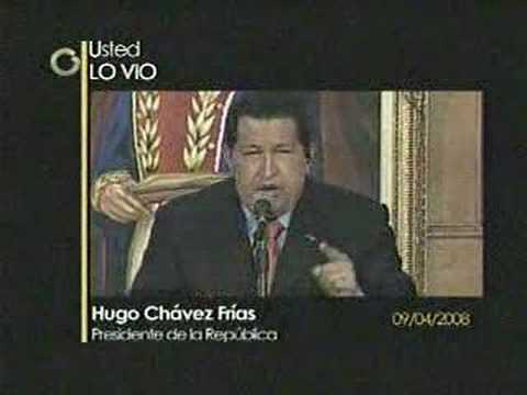 Ud. lo vio - Chavez apoya al ex-fiscal Isaias Rodr...