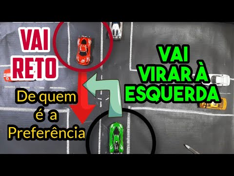 Vídeo: Ao virar à esquerda você deve?