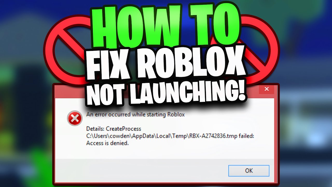 How To Fix Roblox Not Launching (Do This!!) 