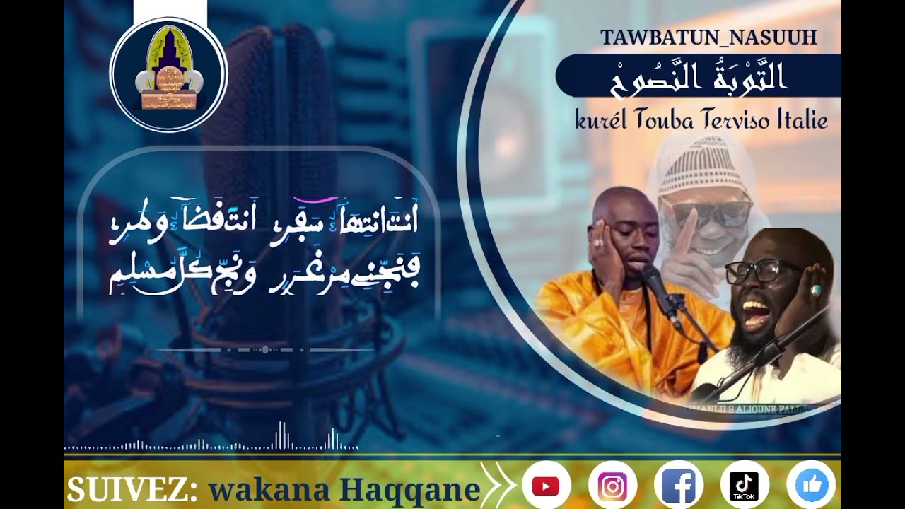 Tawbatun nasuuh kurél Touba Terviso Italie 