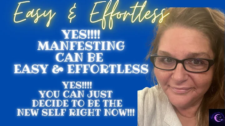 YES MANIFESTING CAN BE EASY!!! YES YOU CAN DECIDE ...