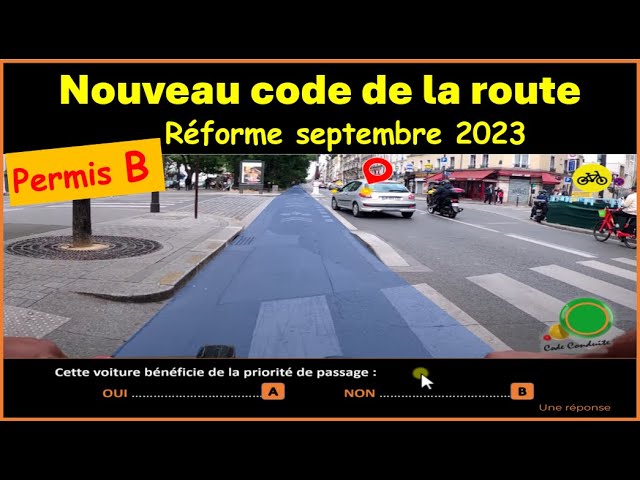 Code de la route 2023