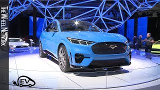 2021 Ford Mustang Mach-E Electric SUV at the Los Angeles Auto Show
