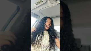 Glueless. Seamless. Ready when you are 😍Wigfever Water Wave 7*5 lace glueless wig#summerfashion #yt