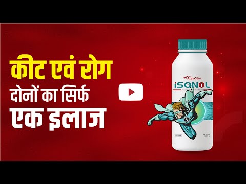 कीट एवं रोग दोनों के लिए नंबर-1 प्रोडक्ट  AgroStar Isonil  Isoprothaline 28% +Fipronil 5% EC - कीट एवं रोग दोनों के लिए नंबर-1 प्रोडक्ट  AgroStar Isonil  Isoprothaline 28% +Fipronil 5% EC