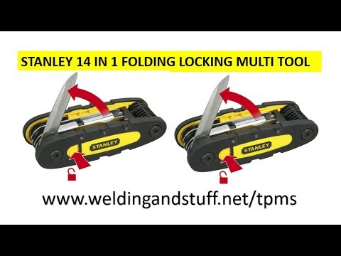 STANLEY 14 IN 1 FOLDING LOCKING MULTI TOOL