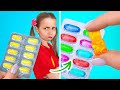 HOW TO SNEAK FOOD INTO DENTIST, HOSPITAL AND ANYWHERE | 100+ Funny Food Hacks by 123GO! SCHOOL