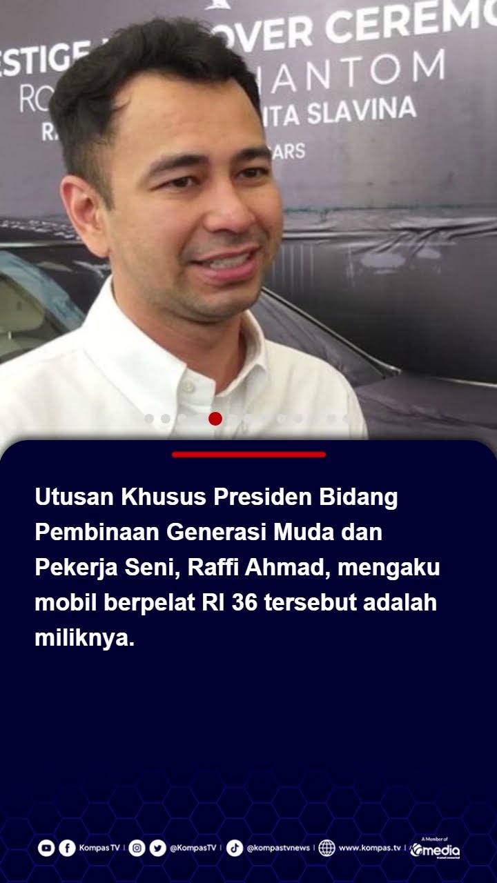 Fakta Mobil RI 36 Milik Raffi Ahmad Terobos Kemacetan, Penyebar Video Minta Maaf #raffiahmad