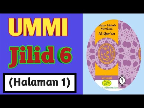 Metode Ummi Jilid 6 Halaman 1 Belajar Membaca Al Qur An Youtube