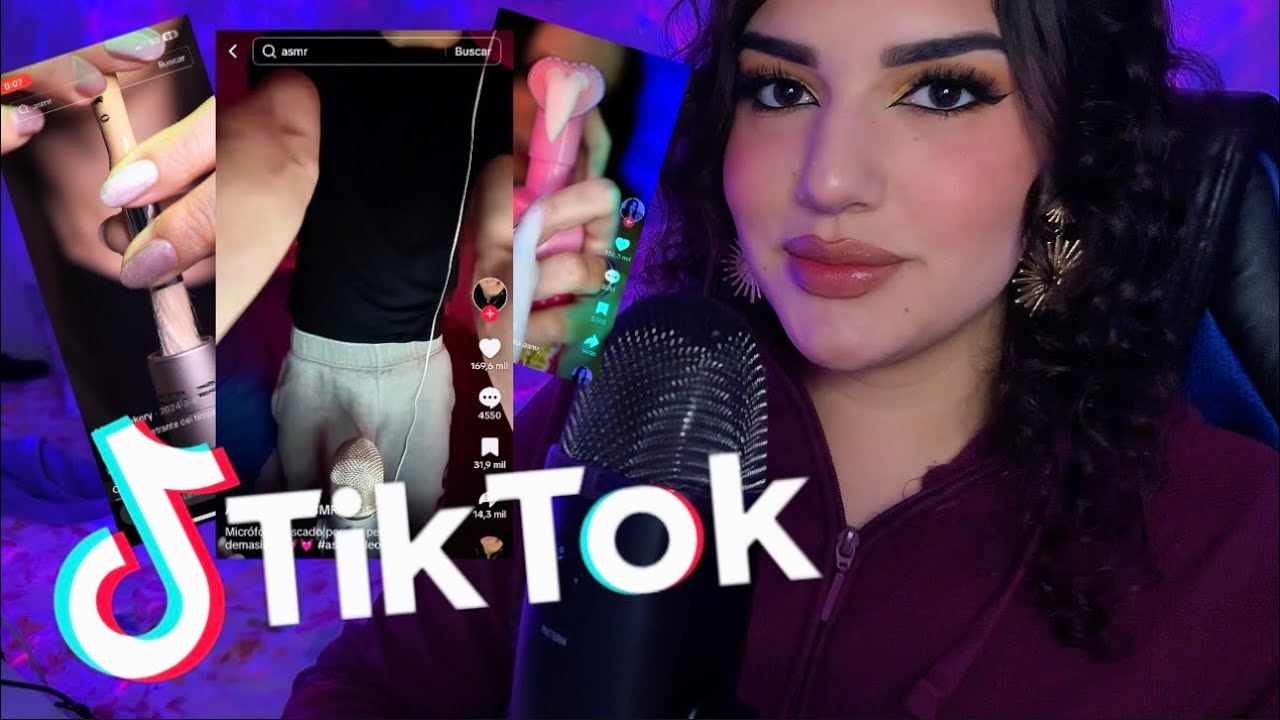 REACCIONANDO A TIKTOKS DE ASMR…😭💀