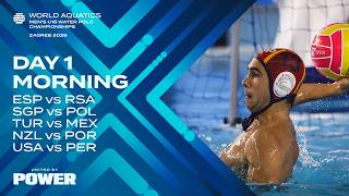 Morning Session | Day 1 | Groups | World Aquatics Men's U16 Water Polo Championships 2026