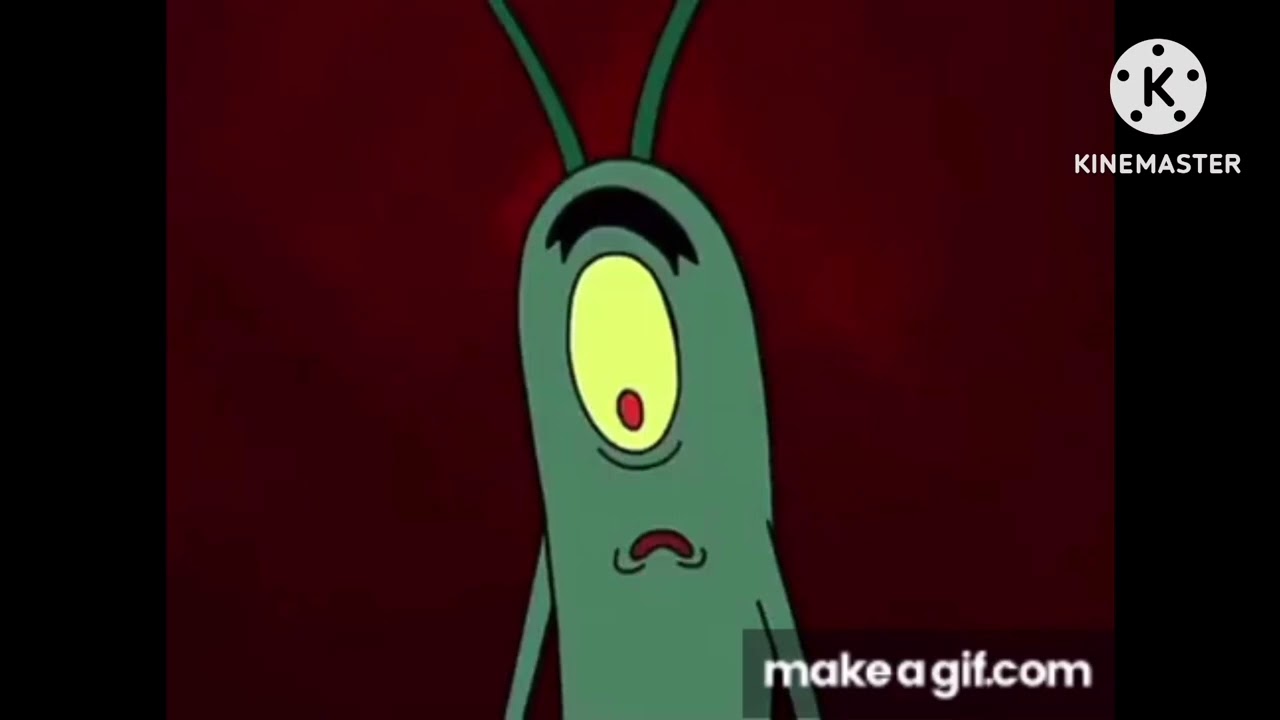 Plankton’s reaction after watching Reggie biting Doug’s Penis off in Strays (2023)